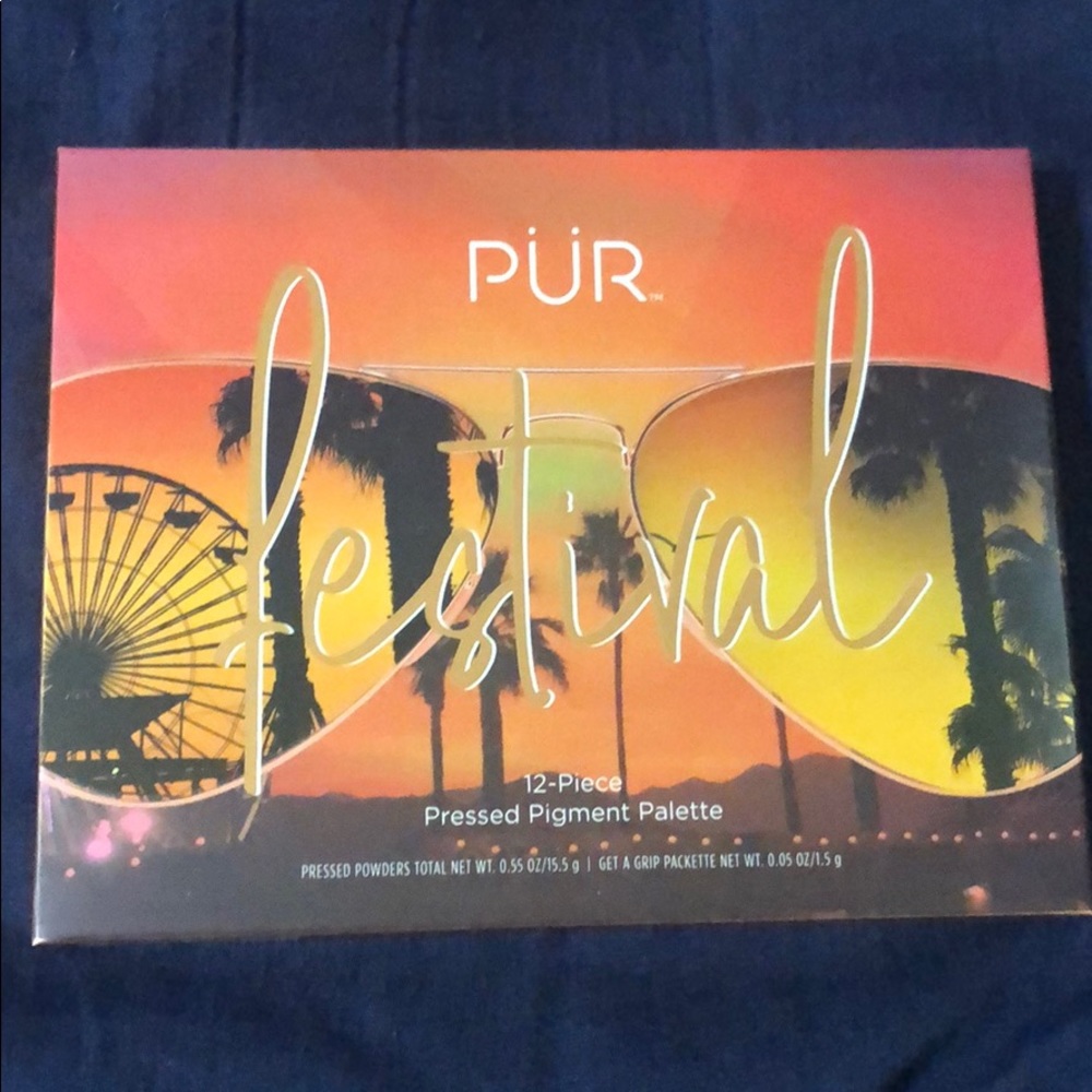 PUR Festival Pressed Pigment Palette